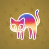 Scared Cat #18700