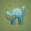 Scared Cat #2041