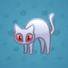 Scared Cat #2110