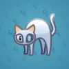 Scared Cat #2118