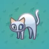 Scared Cat #2176