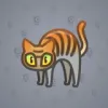 Scared Cat #2429