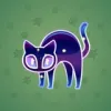 Scared Cat #2674