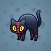 Scared Cat #2824