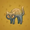 Scared Cat #2842