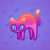 Scared Cat #2866