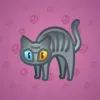 Scared Cat #3062