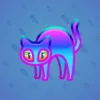 Scared Cat #3090