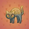 Scared Cat #3293