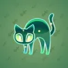 Scared Cat #3494