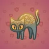 Scared Cat #3525