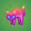 Scared Cat #3820