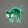 Scared Cat #4124