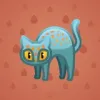 Scared Cat #4139