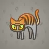 Scared Cat #4200