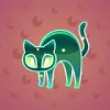 Scared Cat #4205