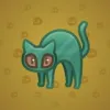 Scared Cat #4217