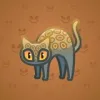 Scared Cat #4224