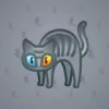 Scared Cat #4305