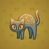 Scared Cat #4382
