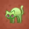 Scared Cat #4421