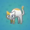 Scared Cat #4750