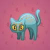 Scared Cat #4798