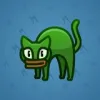 Scared Cat #4884