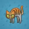 Scared Cat #4931