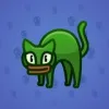 Scared Cat #4964