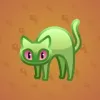 Scared Cat #4990