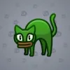 Scared Cat #5012