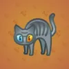 Scared Cat #5054