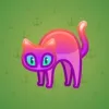 Scared Cat #5081