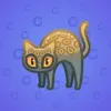 Scared Cat #5180