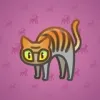Scared Cat #5268