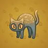 Scared Cat #5683