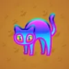 Scared Cat #5702