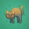 Scared Cat #5740