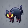 Scared Cat #5743