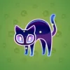 Scared Cat #6014