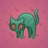 Scared Cat #6095