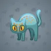 Scared Cat #6114