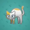 Scared Cat #6140