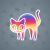 Scared Cat #6500