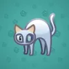 Scared Cat #6554