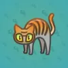 Scared Cat #6560