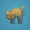 Scared Cat #6698