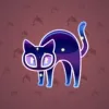 Scared Cat #6851