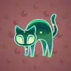 Scared Cat #7028